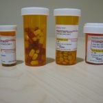 Simulated Medication in Container