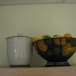 Canister and Fruit Bowl