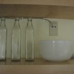 Glass Bottles and Bowl
