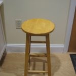 Tall Wooden Stool