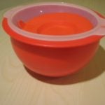 Orange collapsible Bowl/Strainer